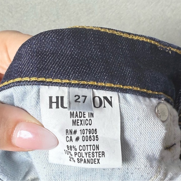Hudson Women’s Krista Super Skinny Cropped Jean size 27 - Picture 11 of 14